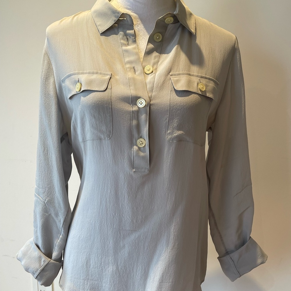 Banana Republic 100% Silk Top Medium